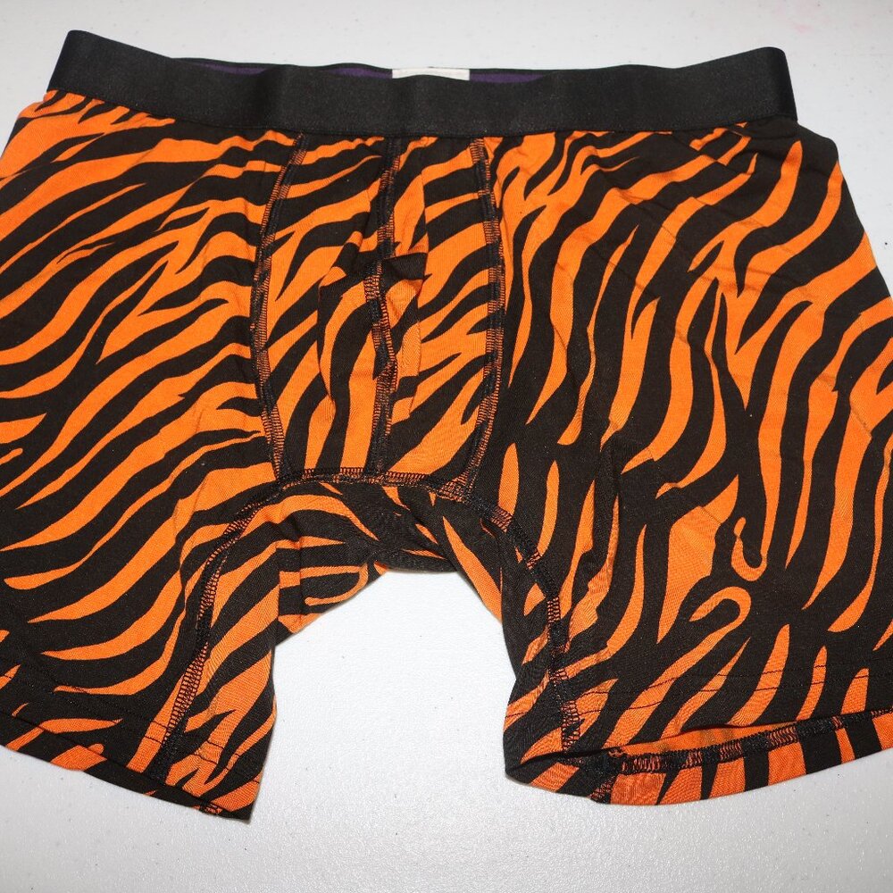 MeUndies tiger stripes men's boxer briefs size medium